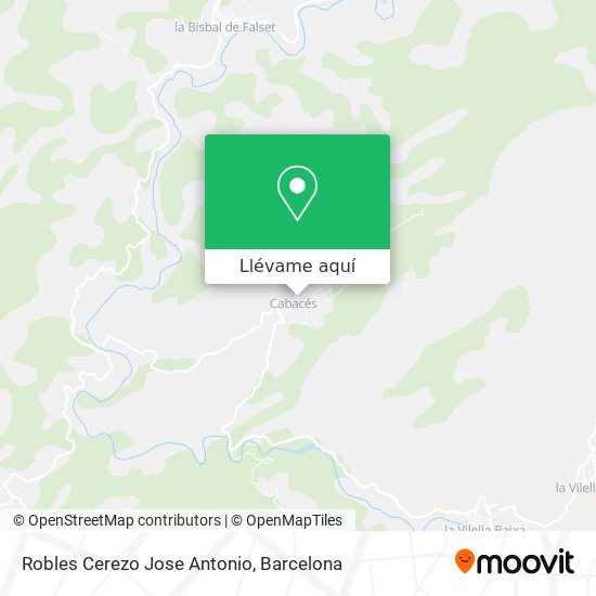 Mapa Robles Cerezo Jose Antonio