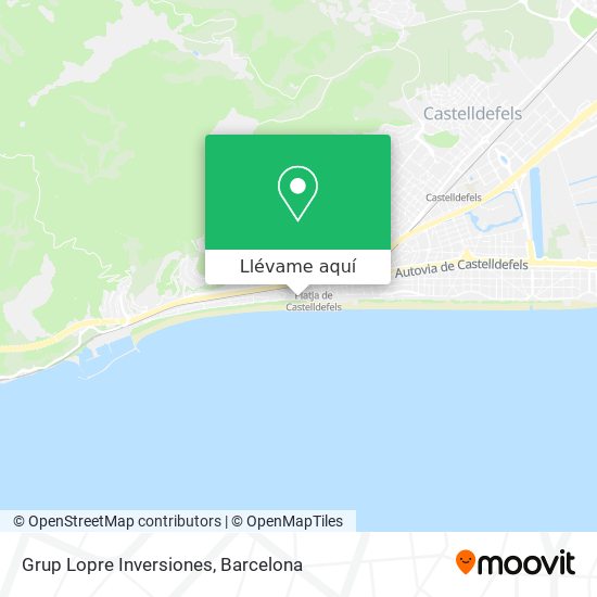 Mapa Grup Lopre Inversiones