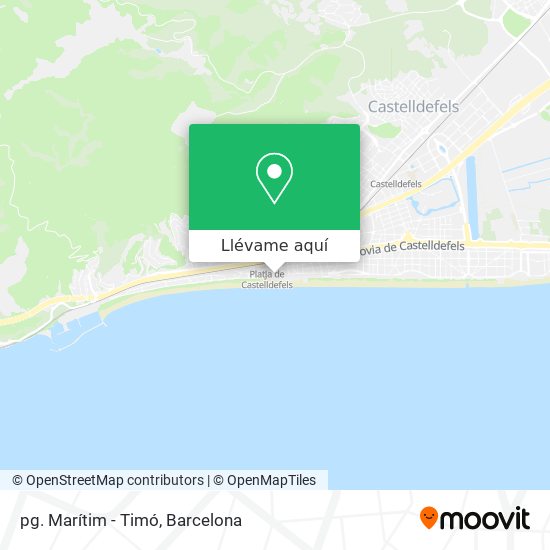 Mapa pg. Marítim - Timó