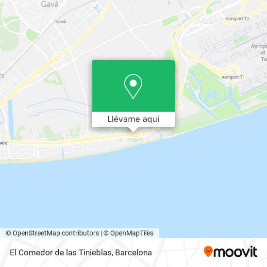 Mapa El Comedor de las Tinieblas