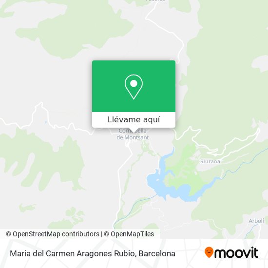 Mapa Maria del Carmen Aragones Rubio