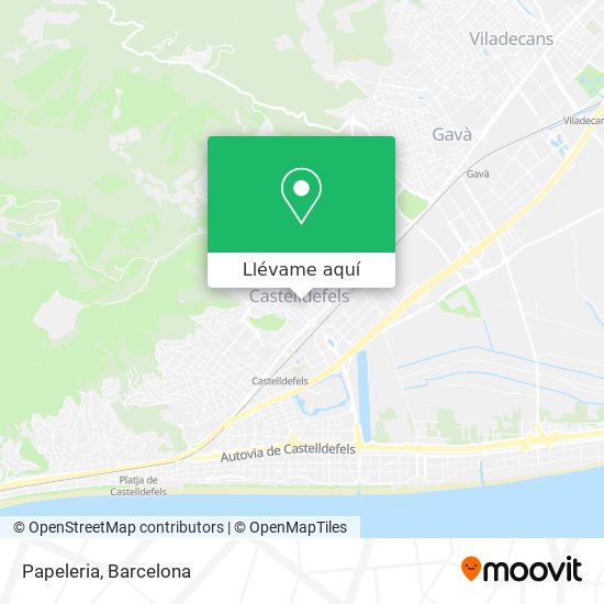 Mapa Papeleria