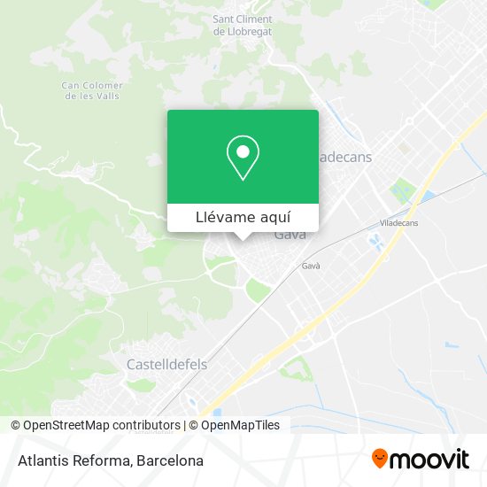 Mapa Atlantis Reforma
