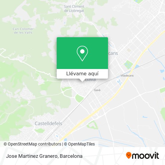 Mapa Jose Martinez Granero