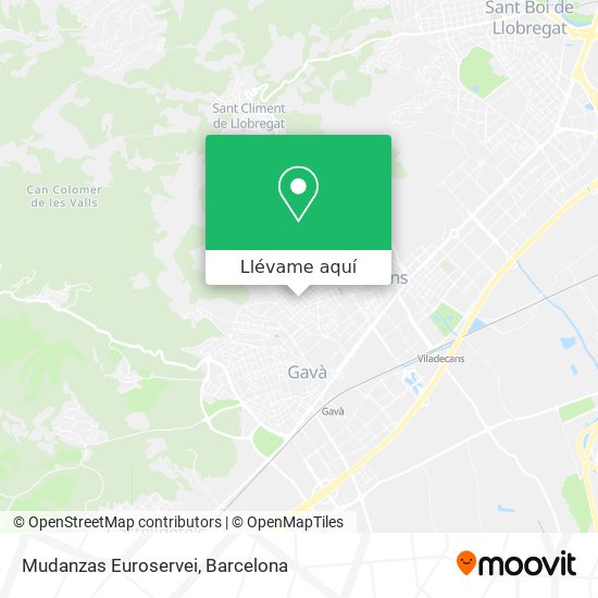 Mapa Mudanzas Euroservei