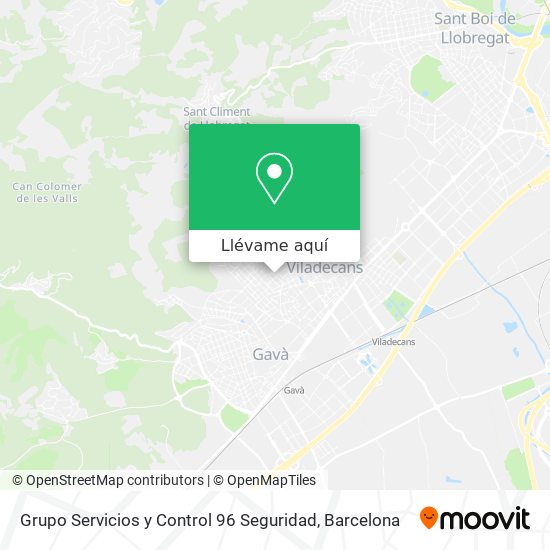 Mapa Grupo Servicios y Control 96 Seguridad