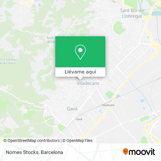 Mapa Nomes Stocks