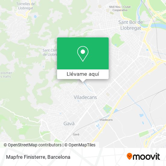 Mapa Mapfre Finisterre