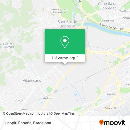 Mapa Unopiu España