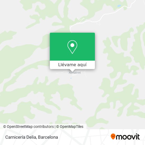 Mapa Carnicería Delia
