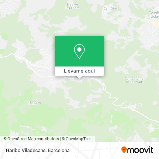 Mapa Haribo Viladecans