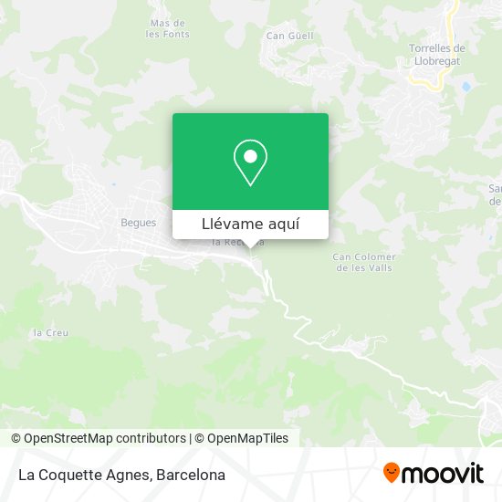 Mapa La Coquette Agnes