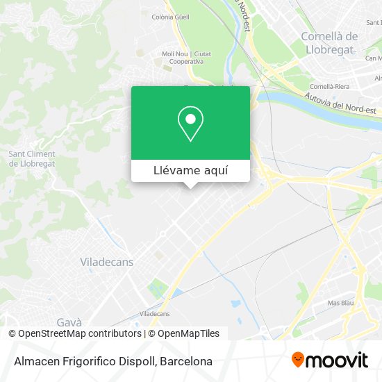 Mapa Almacen Frigorifico Dispoll