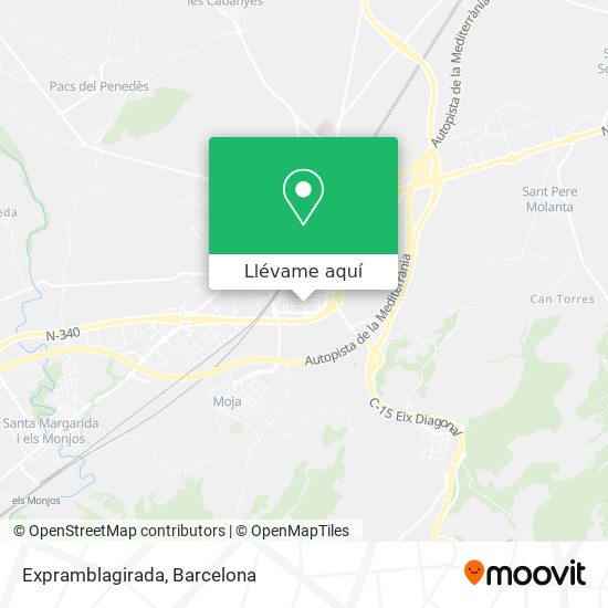 Mapa Expramblagirada