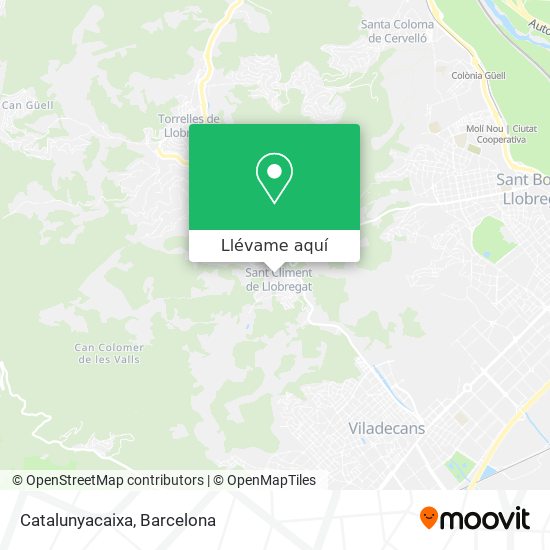 Mapa Catalunyacaixa