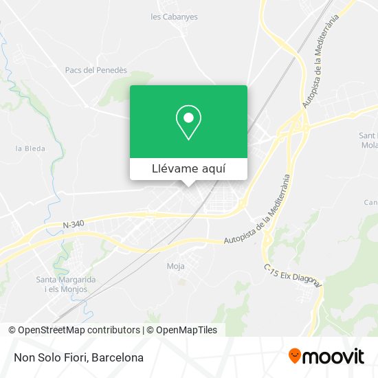 Mapa Non Solo Fiori