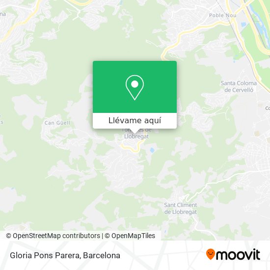 Mapa Gloria Pons Parera