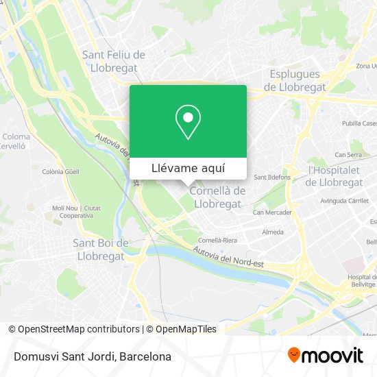 Mapa Domusvi Sant Jordi