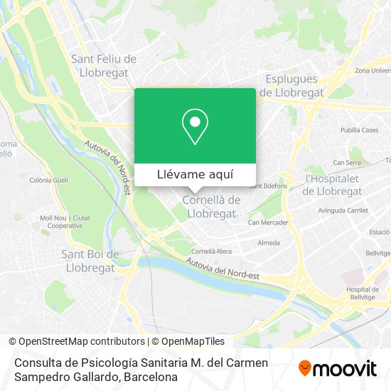 Mapa Consulta de Psicología Sanitaria M. del Carmen Sampedro Gallardo