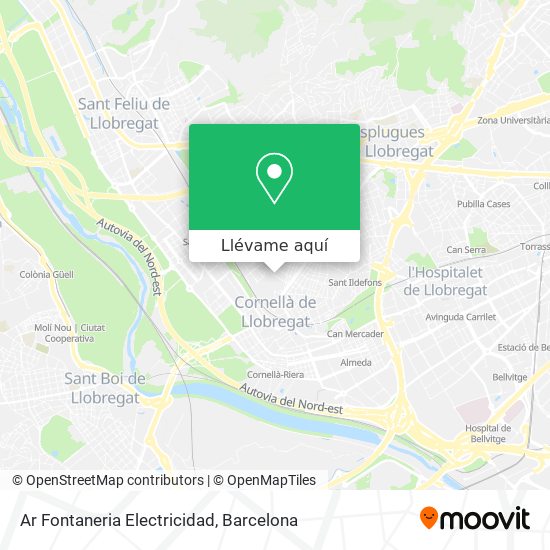 Mapa Ar Fontaneria Electricidad