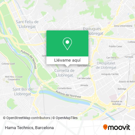 Mapa Hama Technics
