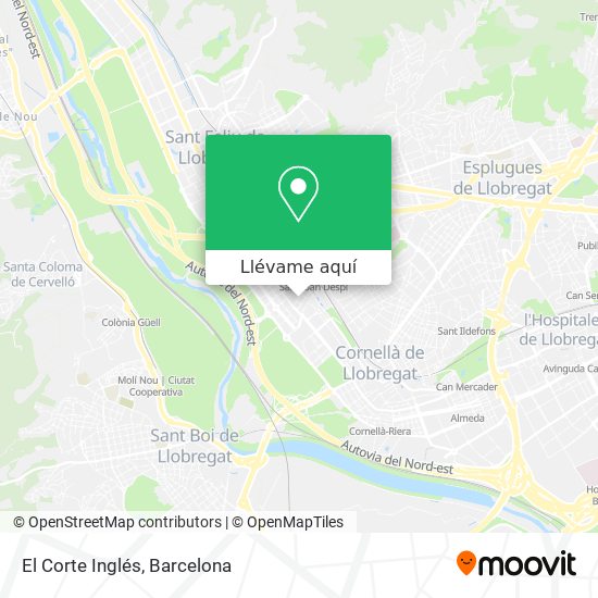 Mapa El Corte Inglés