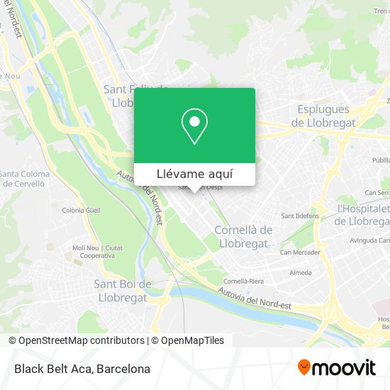 Mapa Black Belt Aca
