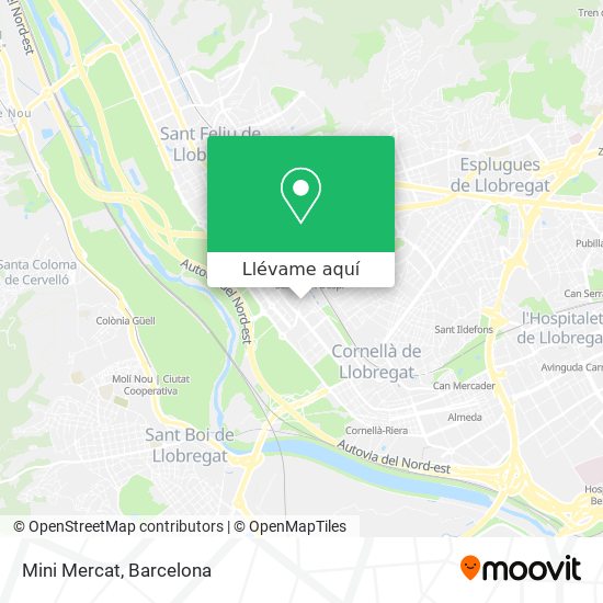 Mapa Mini Mercat