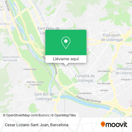 Mapa Cesar Lozano Sant Joan