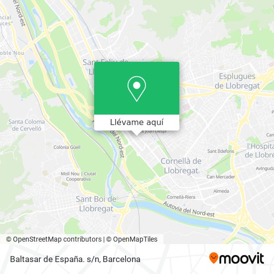Mapa Baltasar de España. s/n