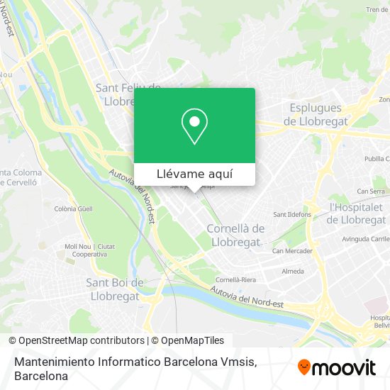 Mapa Mantenimiento Informatico Barcelona Vmsis