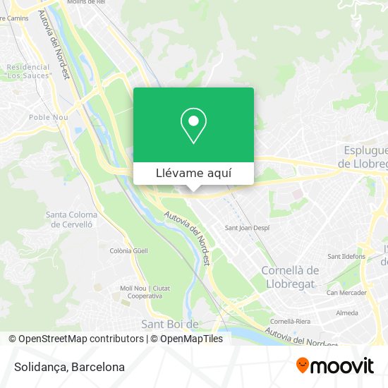 Mapa Solidança
