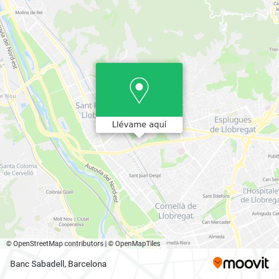 Mapa Banc Sabadell