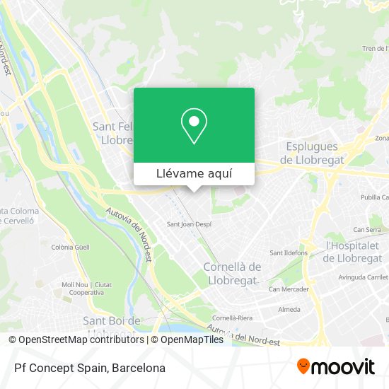 Mapa Pf Concept Spain