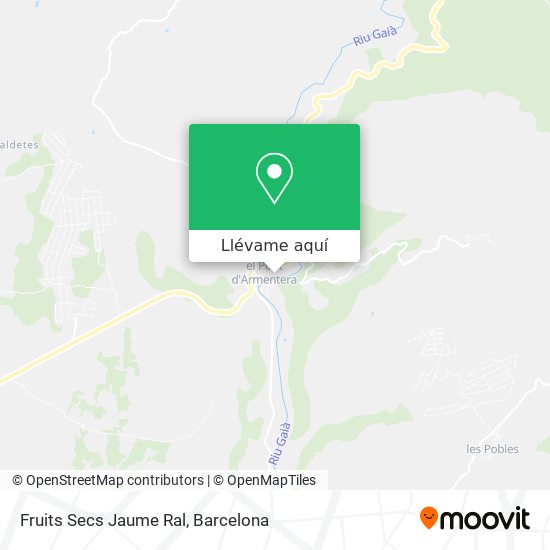 Mapa Fruits Secs Jaume Ral