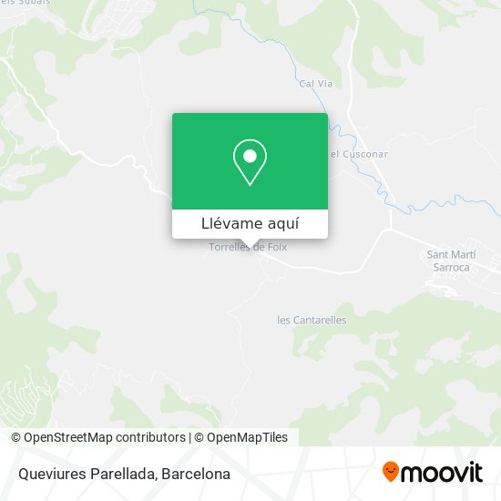 Mapa Queviures Parellada