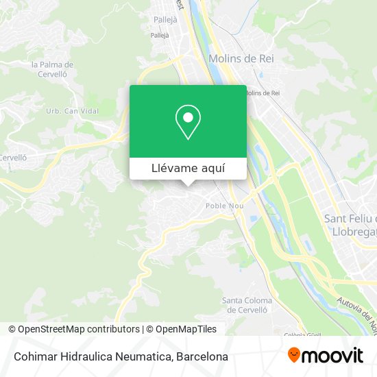 Mapa Cohimar Hidraulica Neumatica