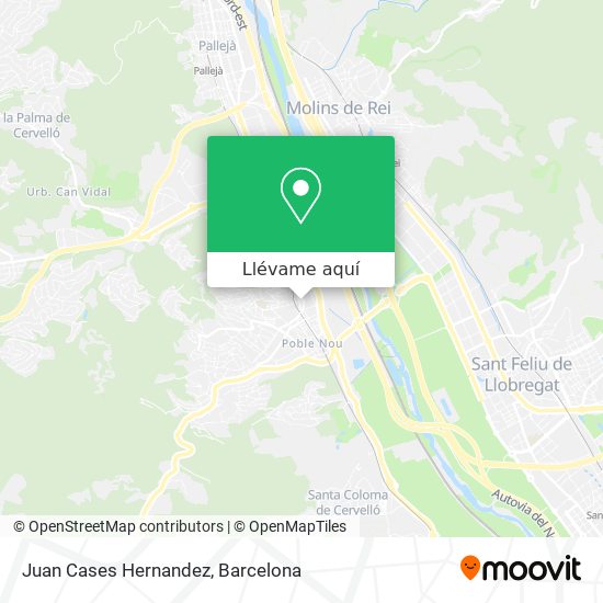 Mapa Juan Cases Hernandez