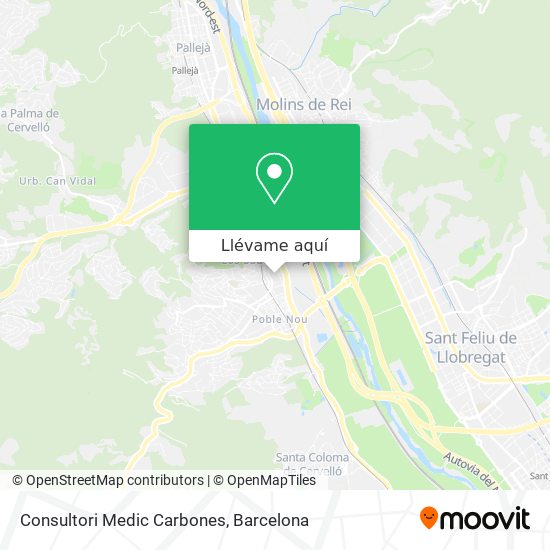 Mapa Consultori Medic Carbones