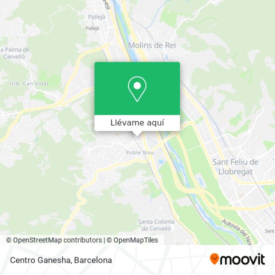 Mapa Centro Ganesha