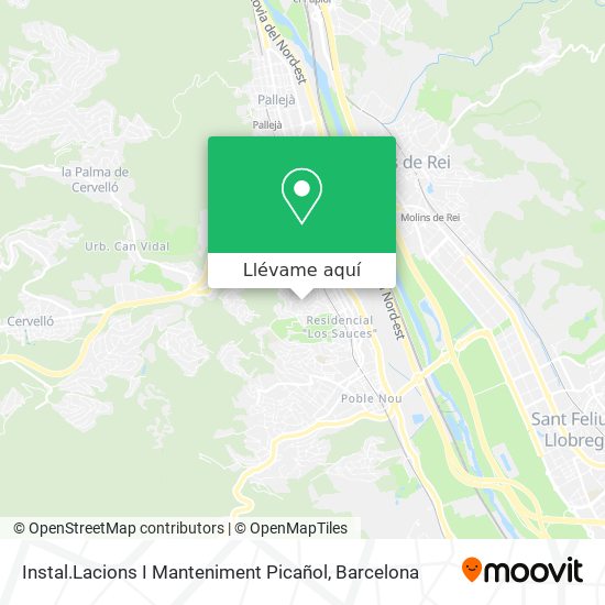Mapa Instal.Lacions I Manteniment Picañol