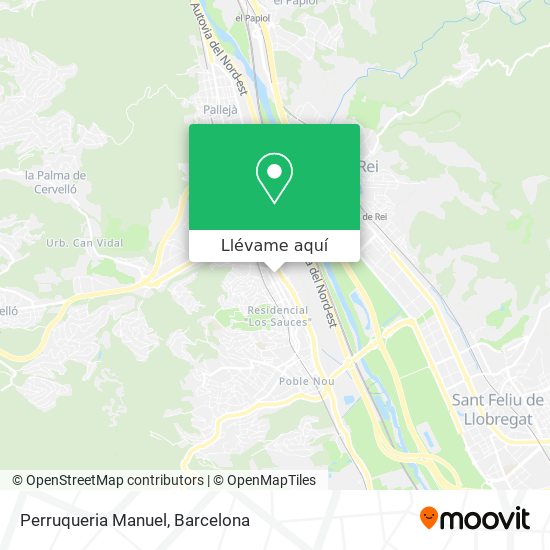 Mapa Perruqueria Manuel