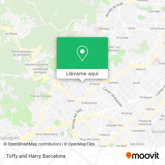 Mapa Toffy and Harry