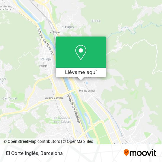 Mapa El Corte Inglés