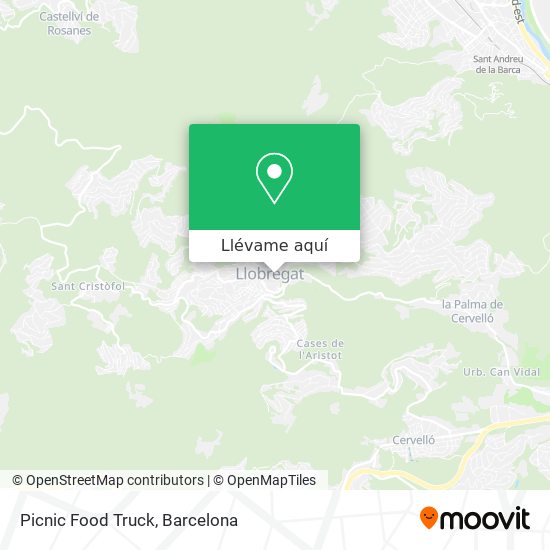 Mapa Picnic Food Truck