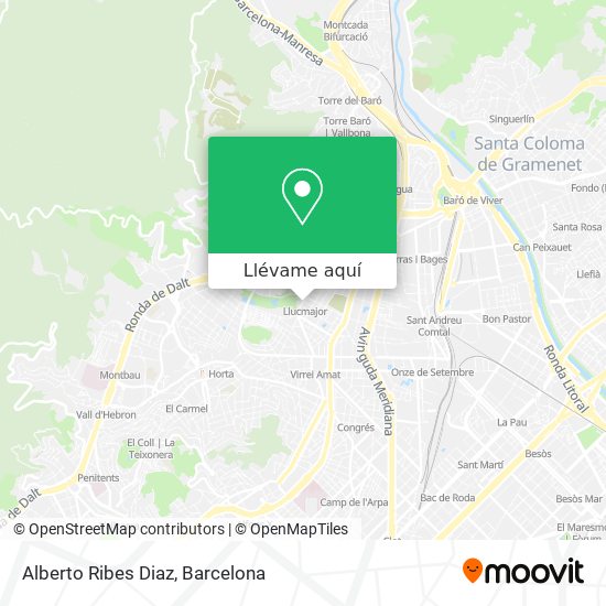 Mapa Alberto Ribes Diaz