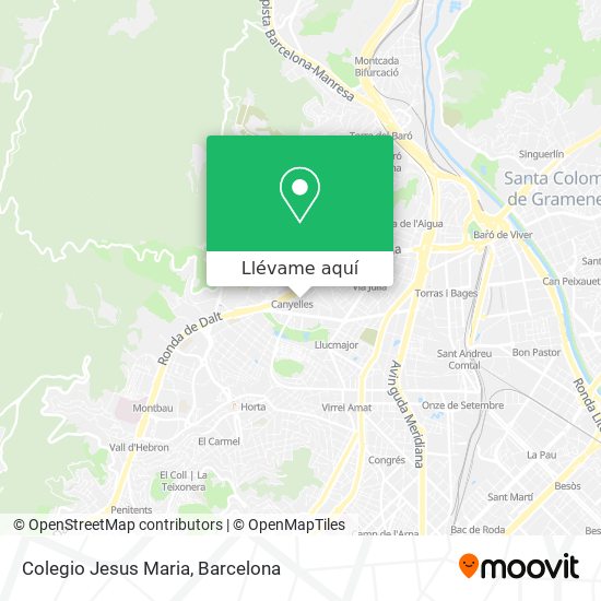 Mapa Colegio Jesus Maria