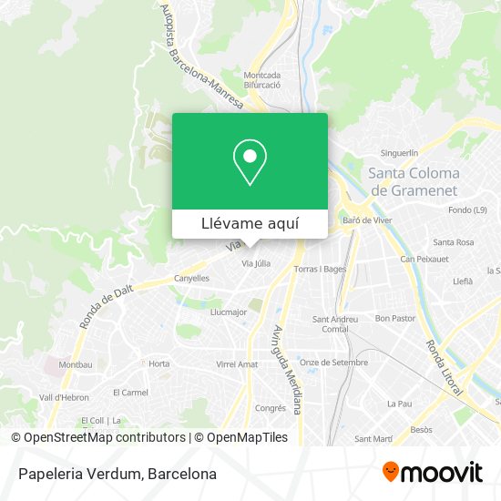 Mapa Papeleria Verdum
