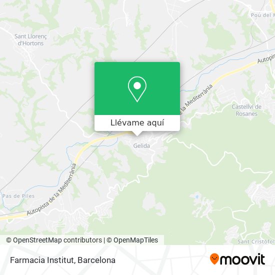 Mapa Farmacia Institut