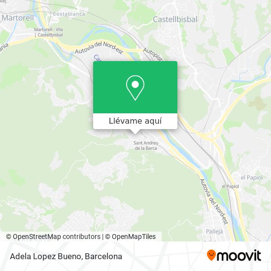 Mapa Adela Lopez Bueno